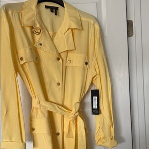 Donna Karan Sunlit Yellow Blazer